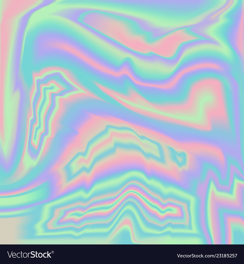 Vibrant gradient holographic texture Royalty Free Vector