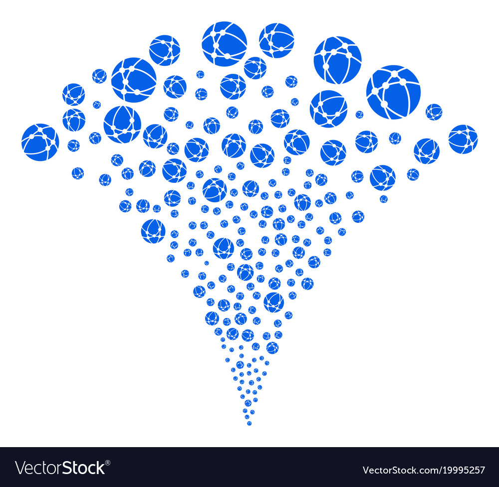 Web browser fountain stream