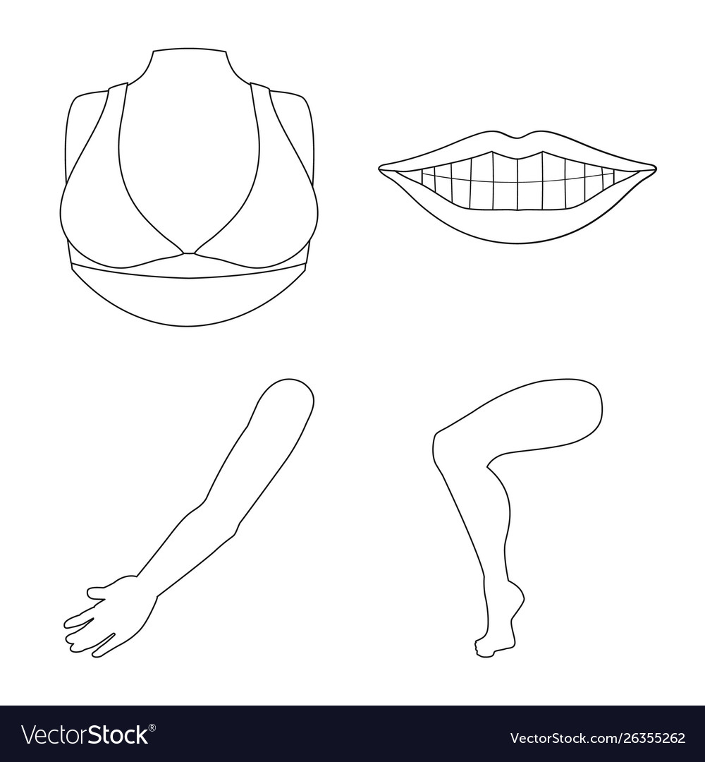 Body and part symbol set