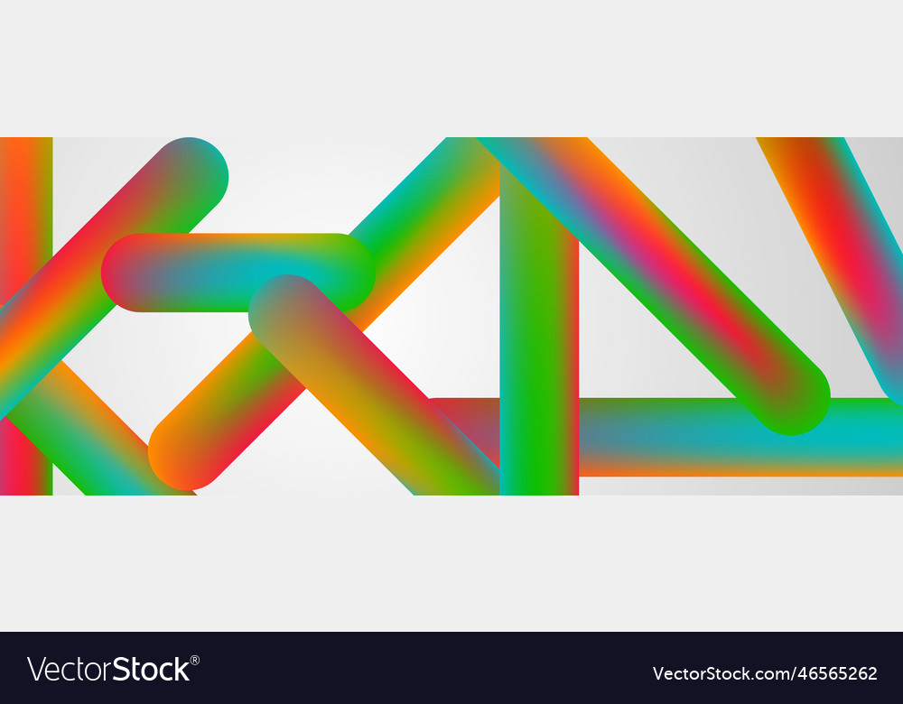 Minimalist straight line abstract background Vector Image