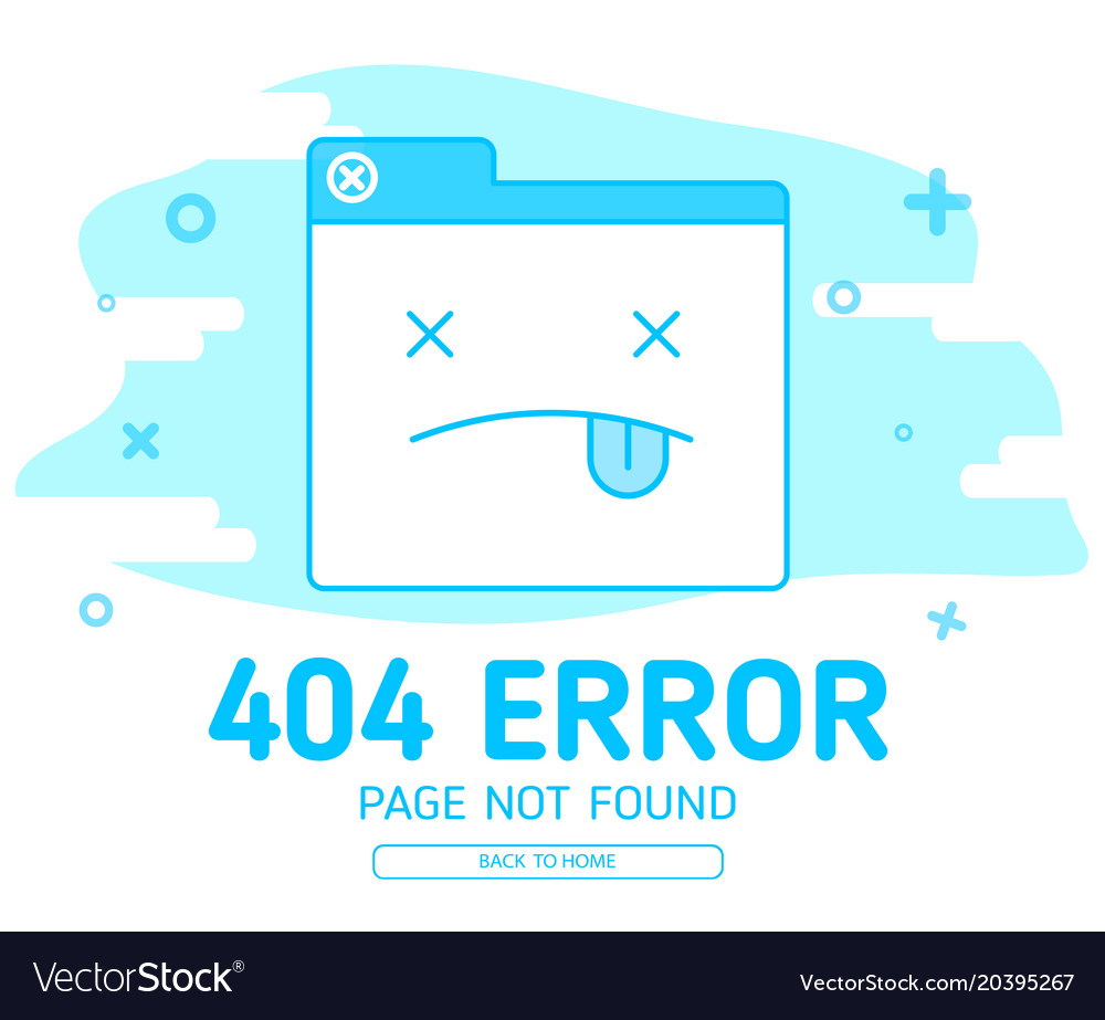 404 Error Icon - Website Template