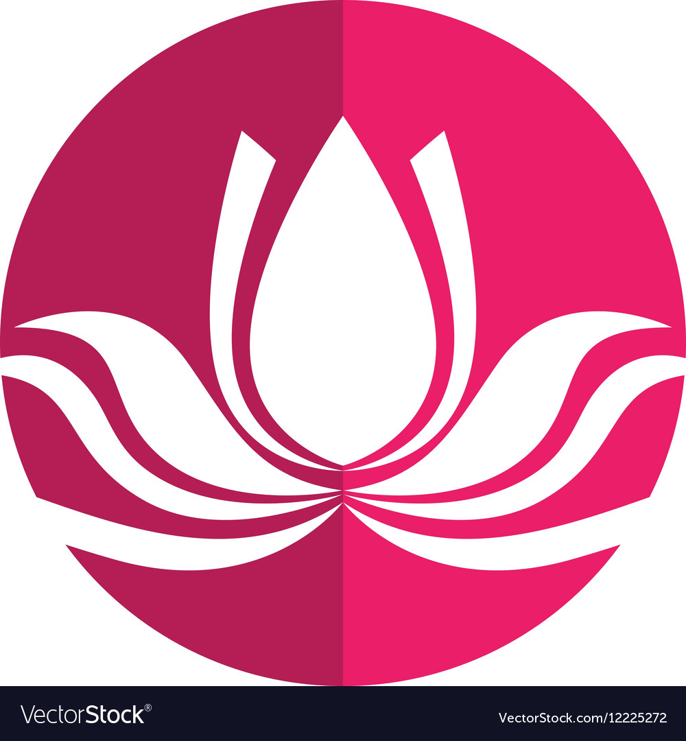 beauty lotus logo template royalty free vector image
