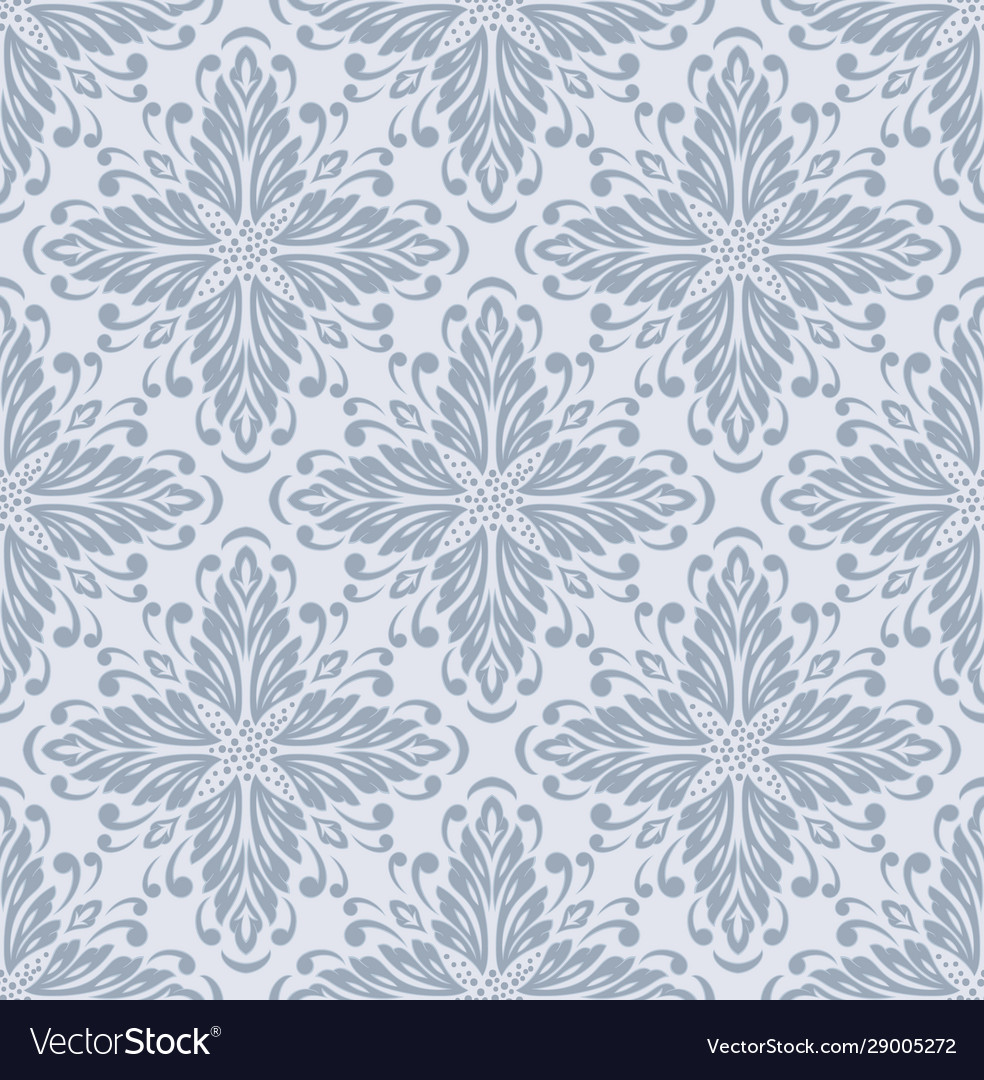 Damask nahtlose Musterelement klassische vector image Damask nahtlose Musterelement klassische