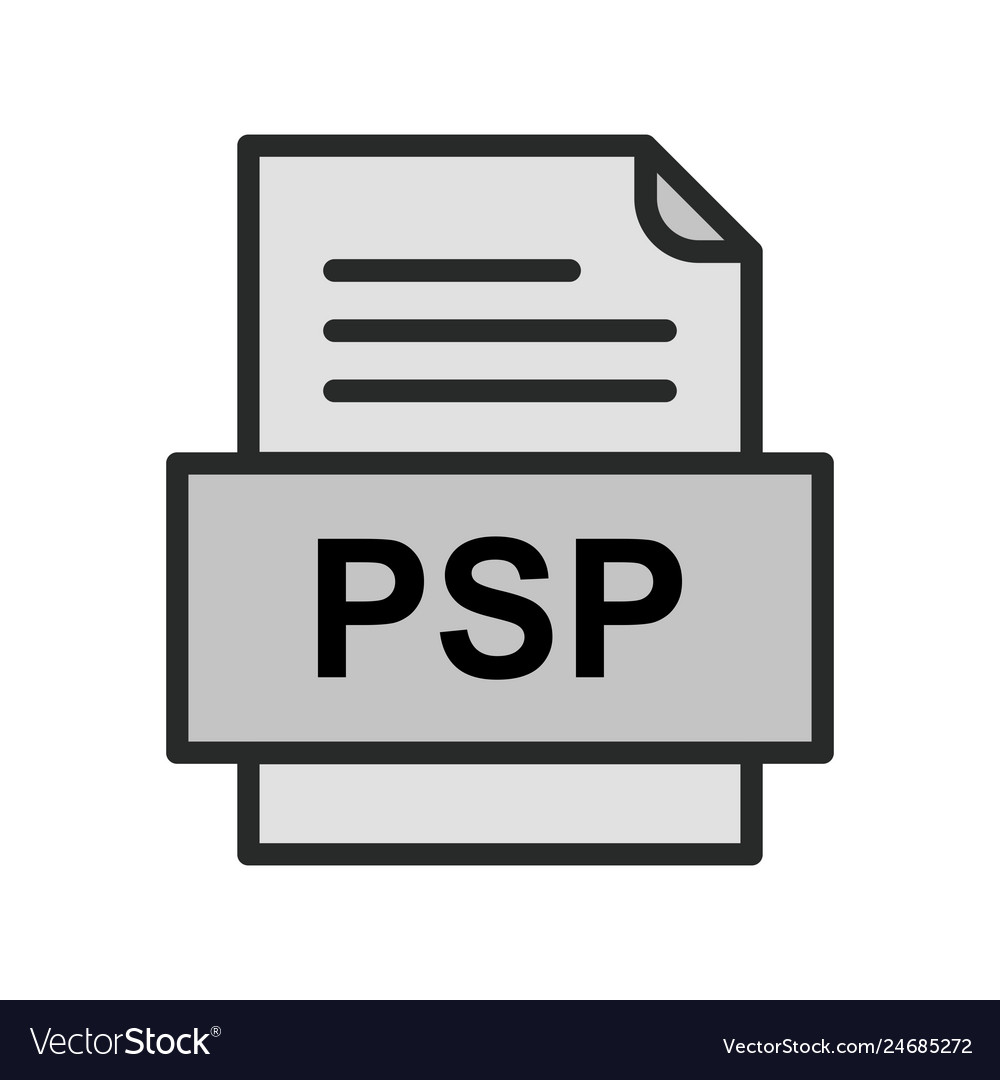Psp file document icon