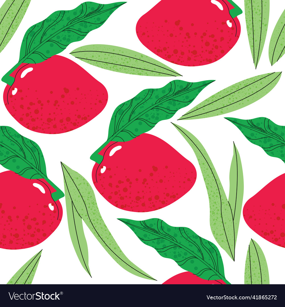 Seamless pattern - fruit cocktail