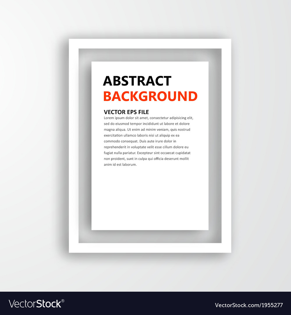 3d frame design for image