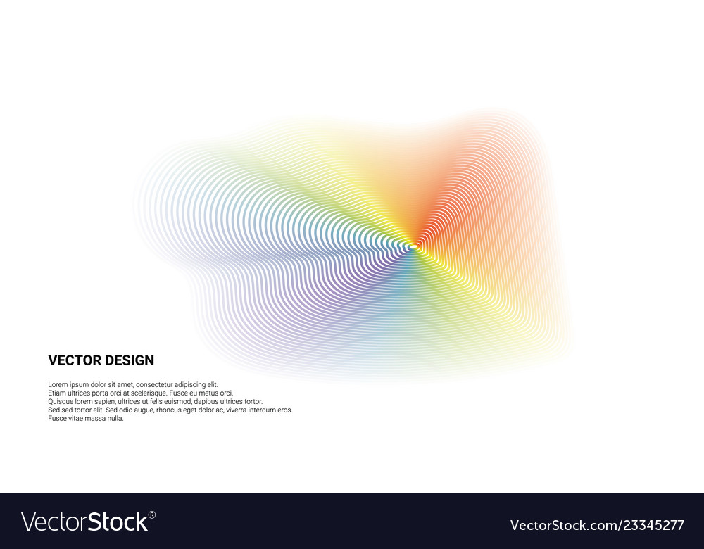 Abstract blurred gradient mesh background vector image Abstract blurred gradient mesh background