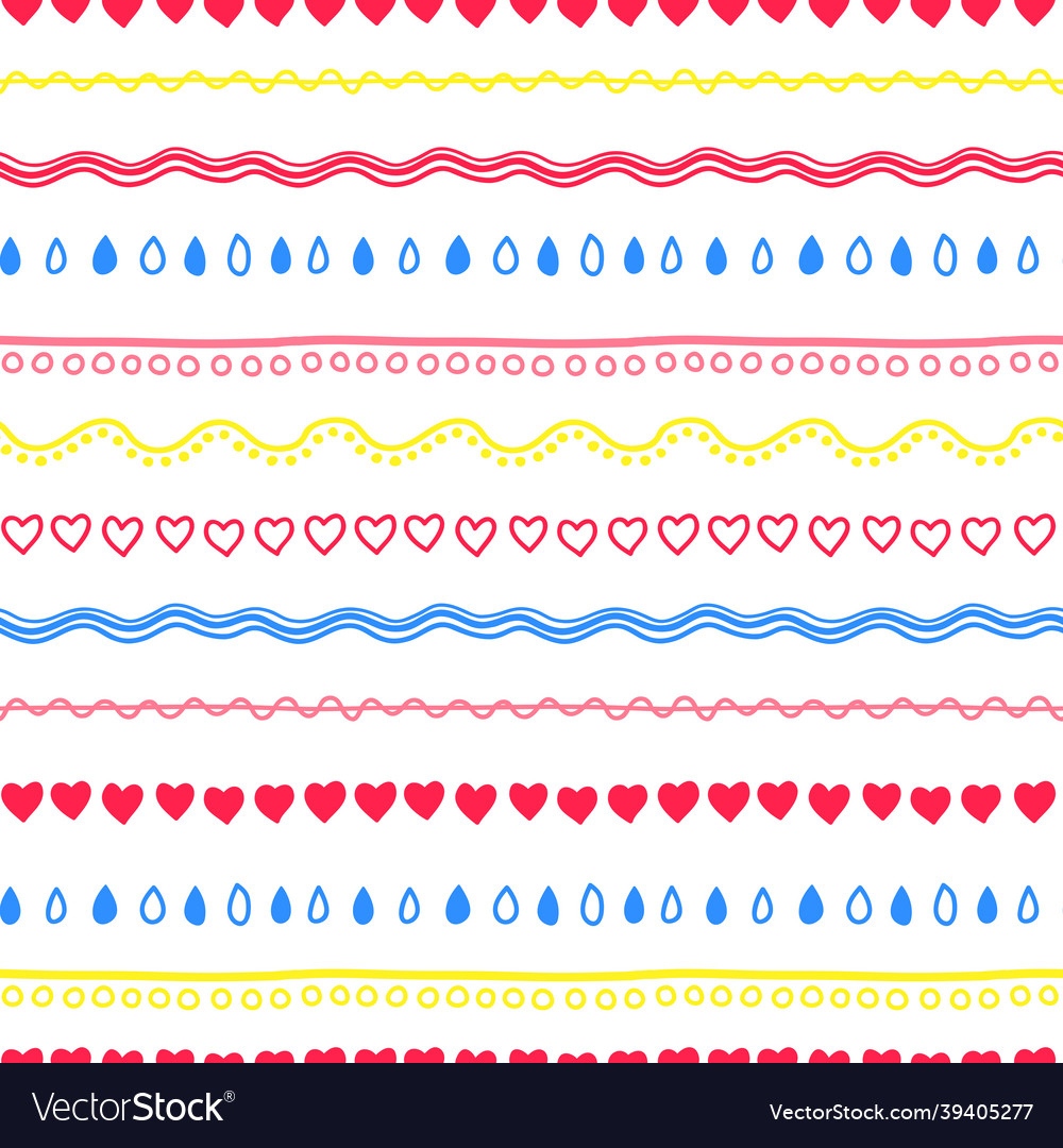 Abstract pattern with brush lines vector image Abstract pattern with brush lines