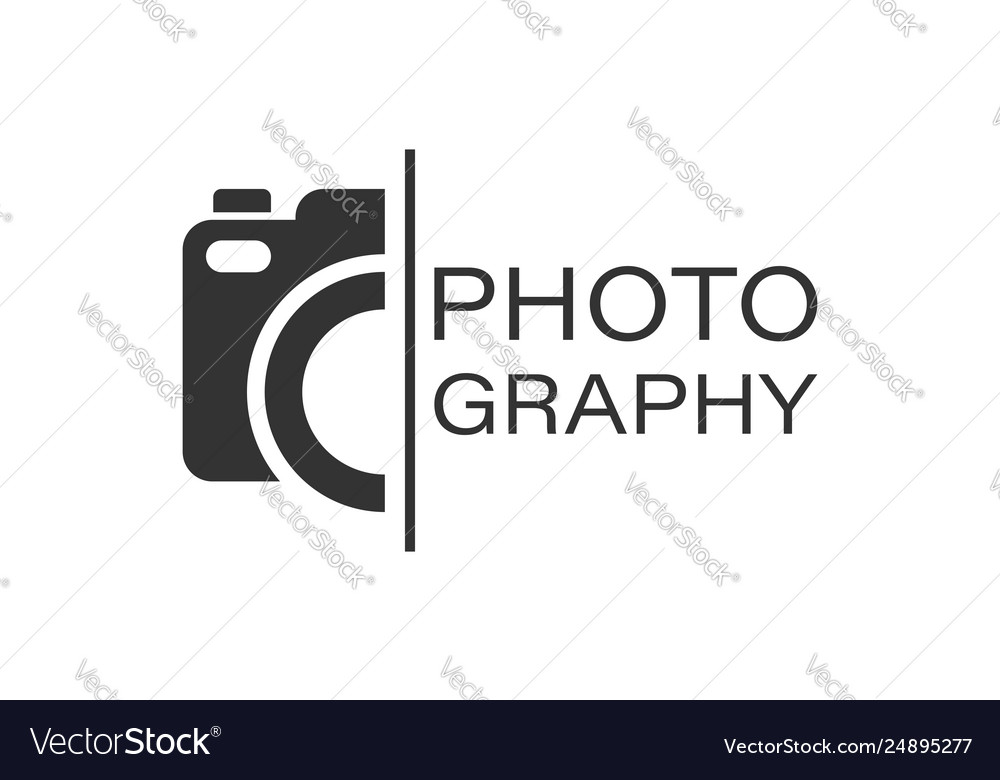 Camera device sign icon in flat style photography Vector Image