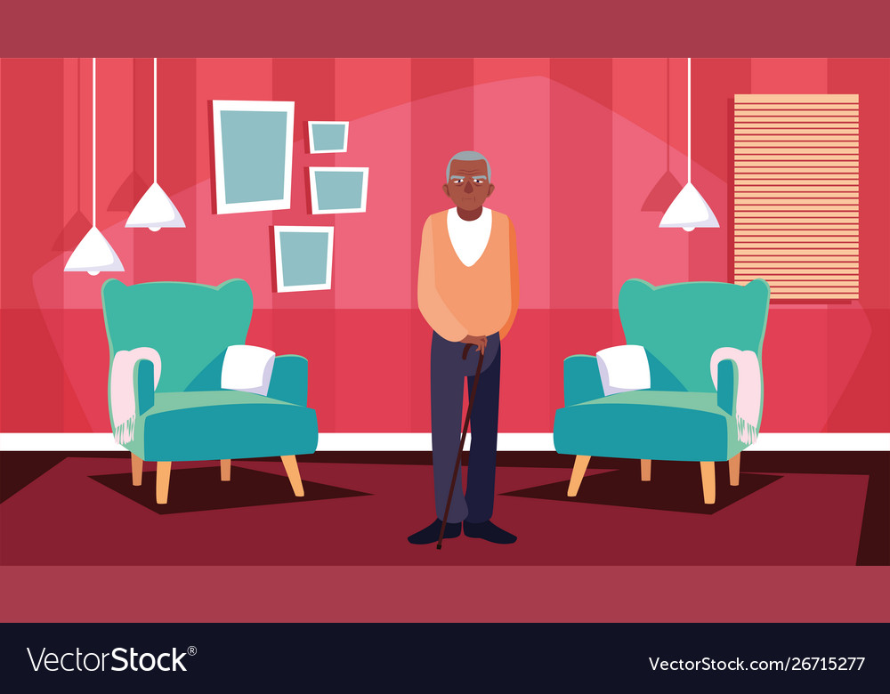 Happy grandparents day flat design