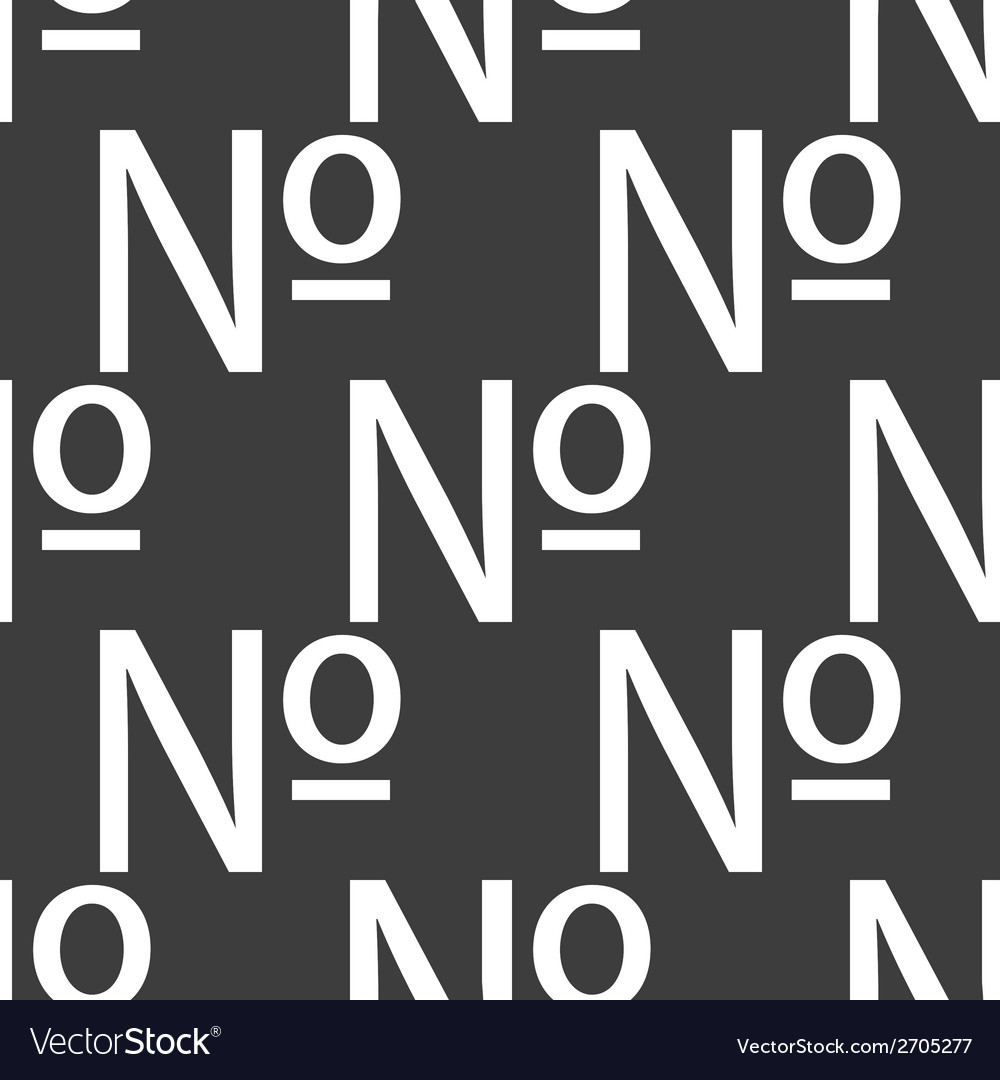 Number web icon flat design seamless pattern