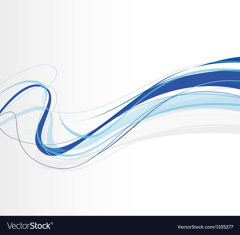 Download Swirling lines blue Royalty Free Vector Image - VectorStock