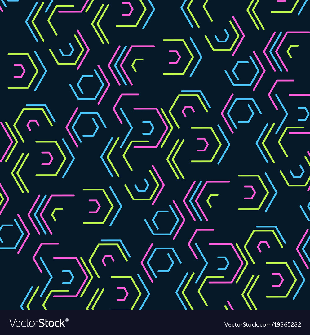 Abstract hexagon shapes background