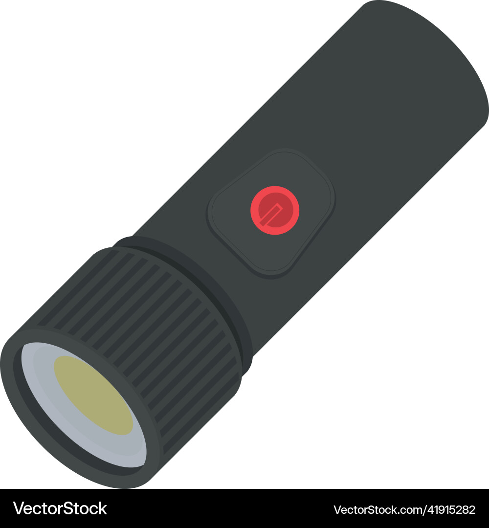 Flashlight icon Royalty Free Vector Image - VectorStock