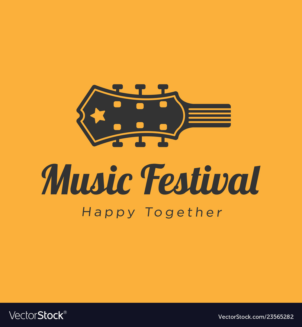 Music Festival Logo Inspiration - Acoustic & Retro