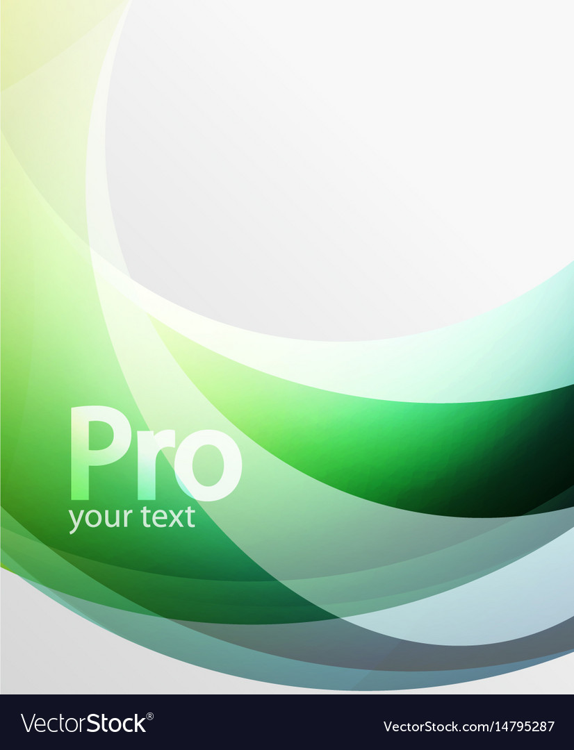 Abstract background swirl wave line template