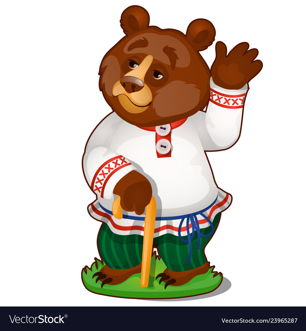 bear wearing a shirt