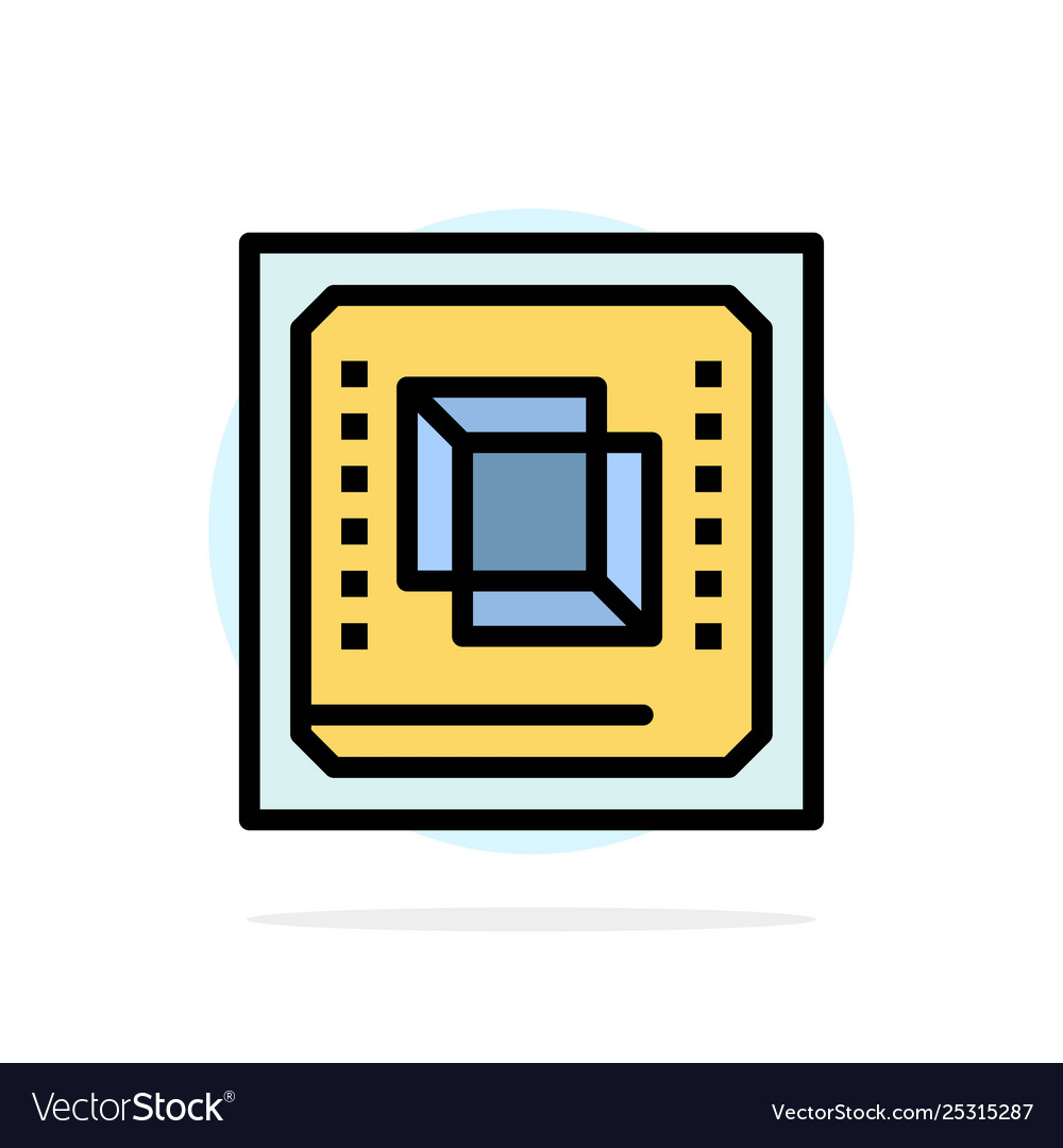 Chip Computer cpu Hardwareprozessor abstrakt vector image Chip Computer cpu Hardwareprozessor abstrakt