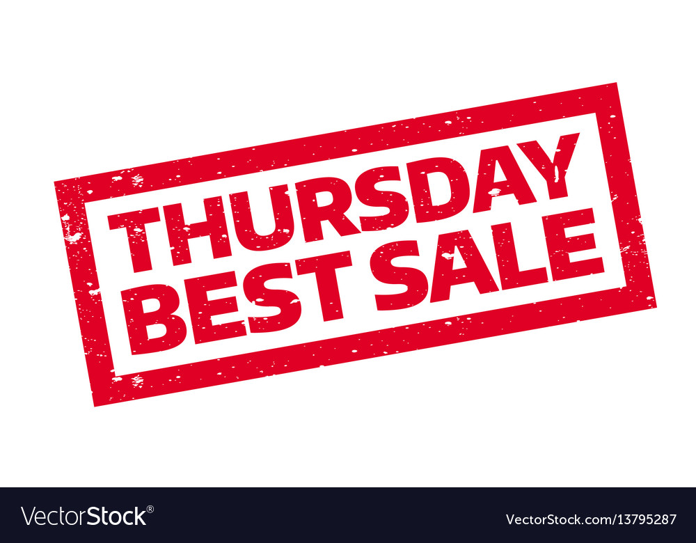 Thursday best sale rubber stamp