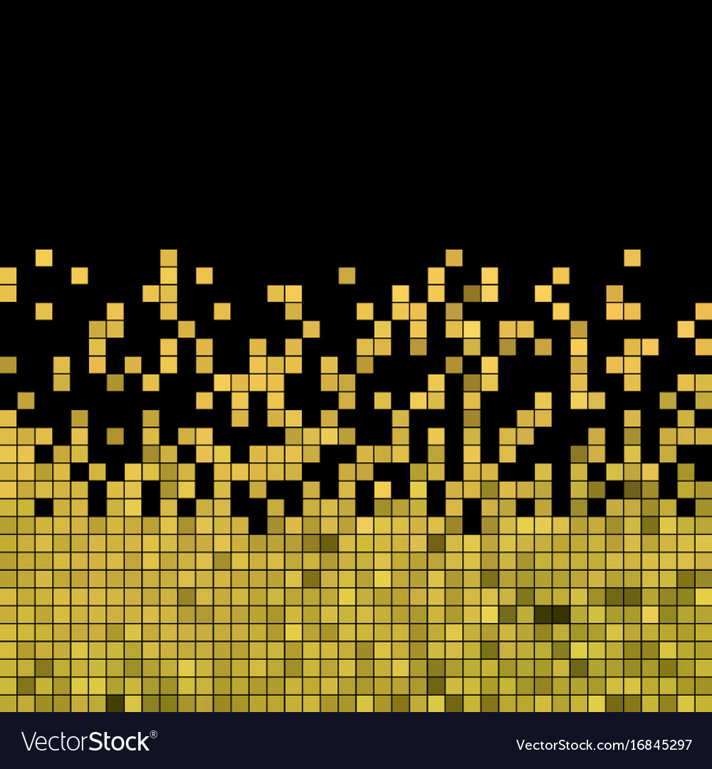 Abstract square pixel mosaic background