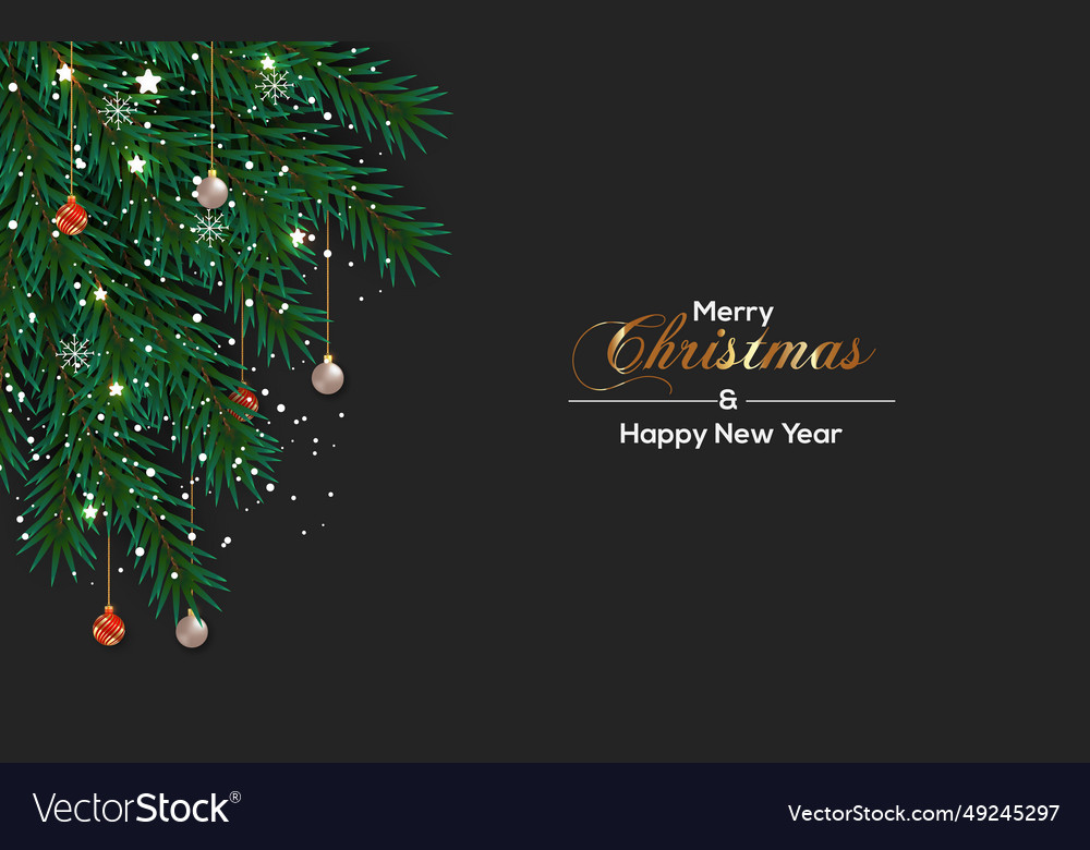 Christmas background design Royalty Free Vector Image