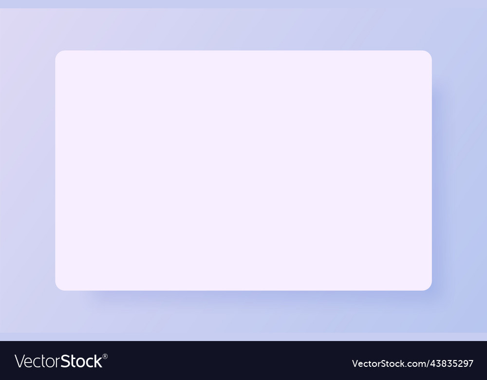 Light 3d landing page blank template with soft