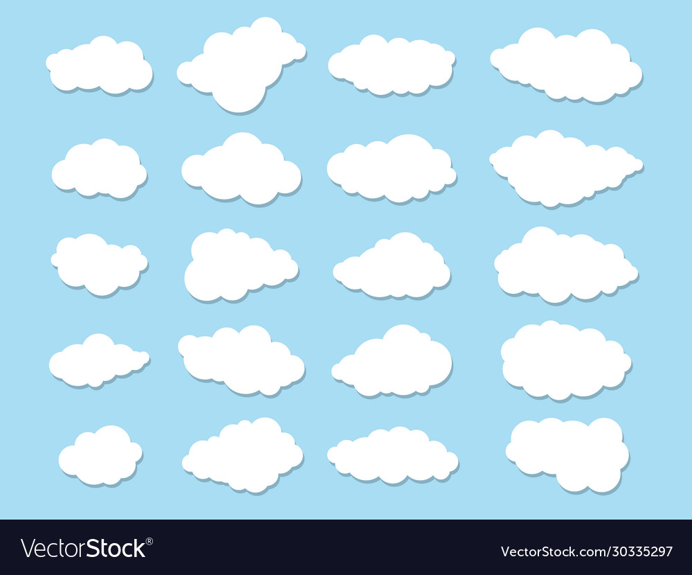 Twenty simple clouds