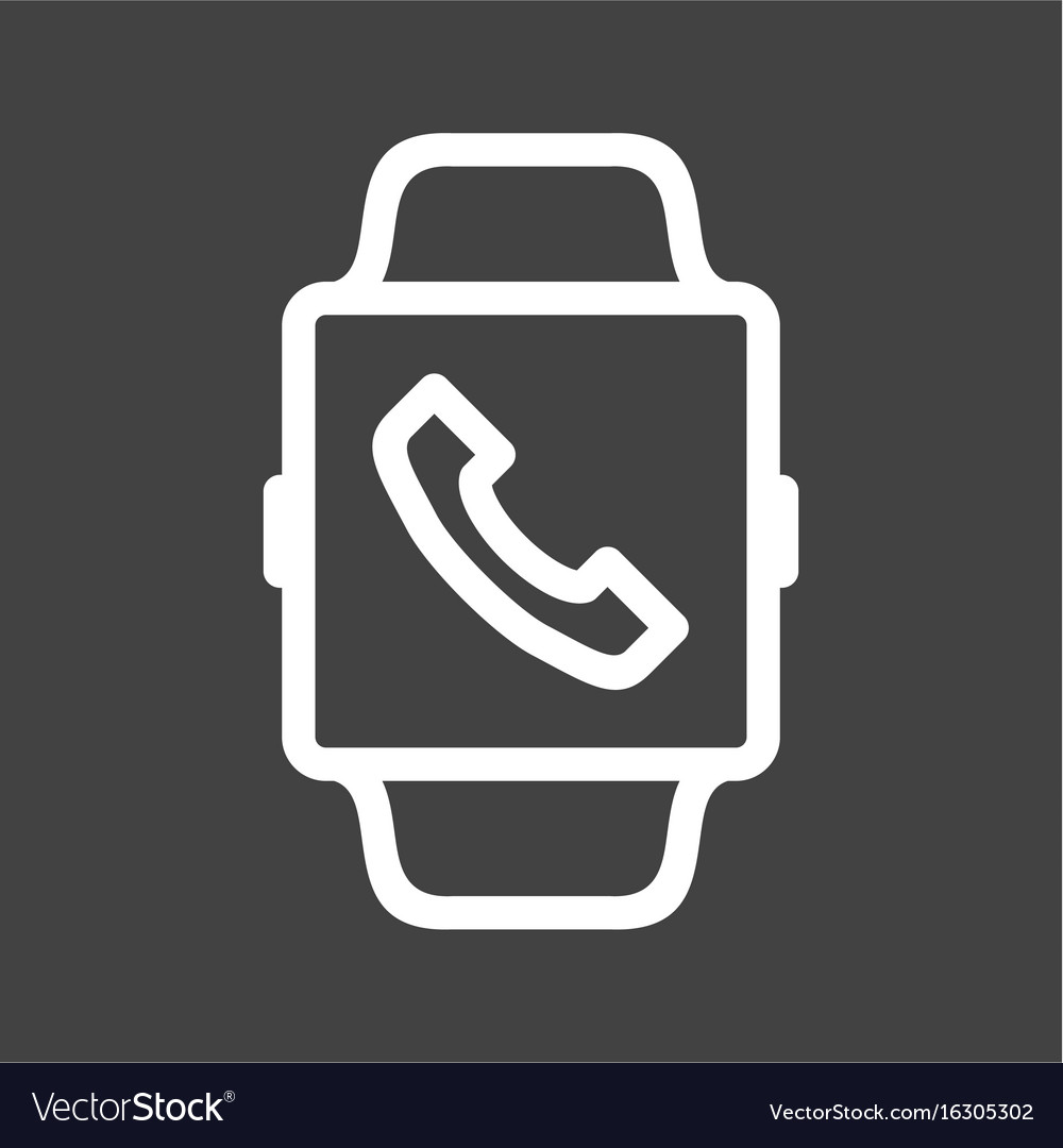 call-app-royalty-free-vector-image-vectorstock