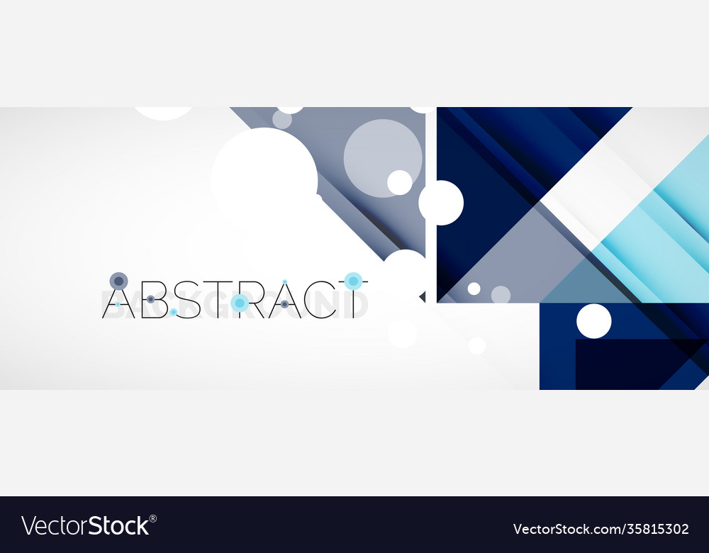 Geometric abstract background techno color vector image Geometric abstract background techno color