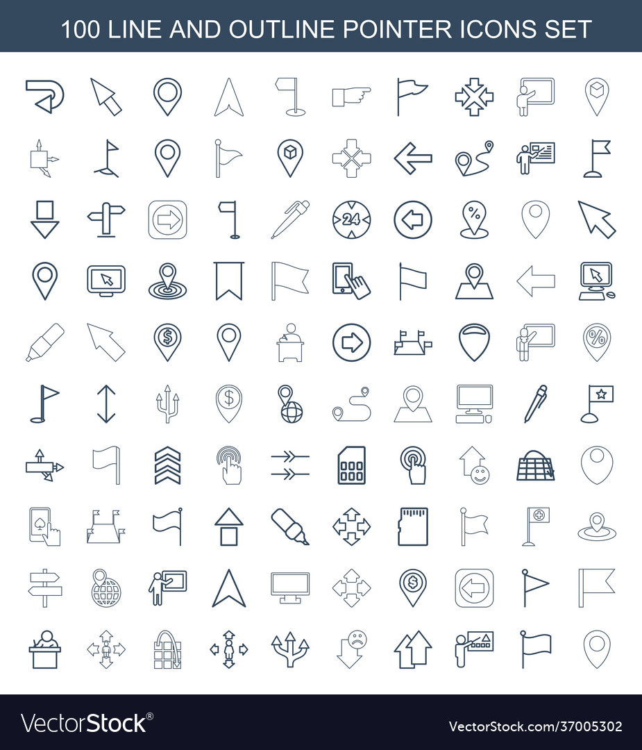 Pointer icons