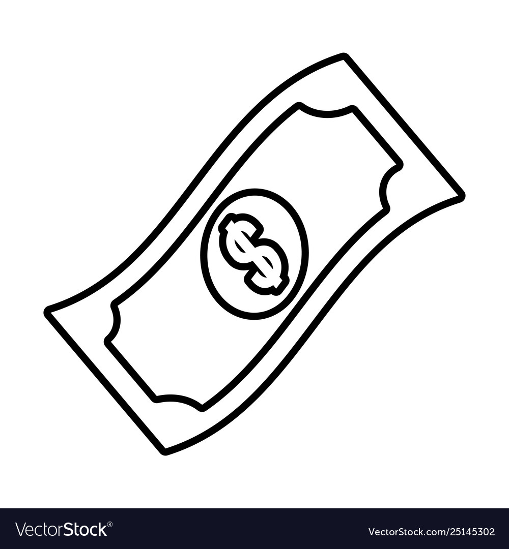 Saving money cartoon Royalty Free Vector Image