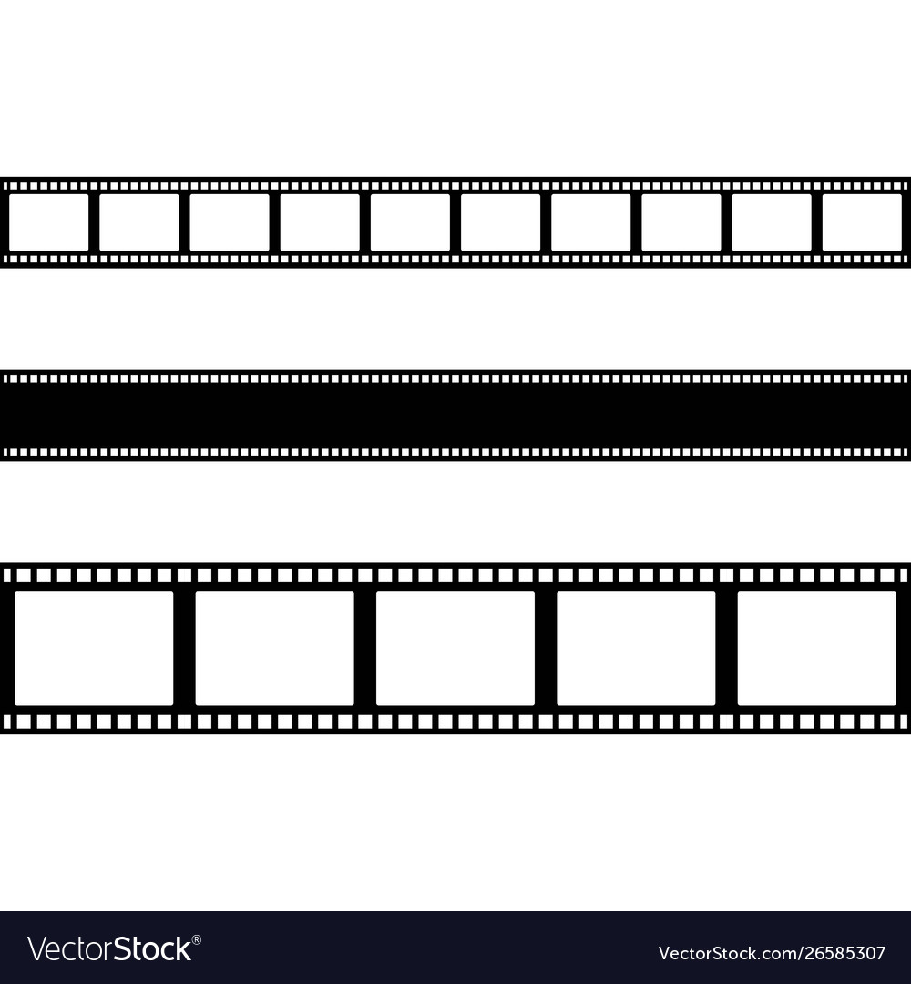 Abstraktes Filmsymbol vector image Abstraktes Filmsymbol