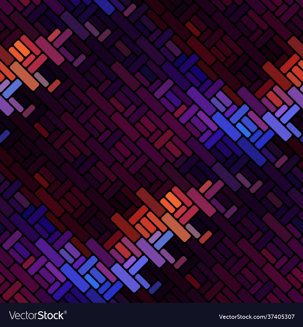Bright abstract dynamic seamless pattern shapes vector image Bright abstract dynamic seamless pattern shapes