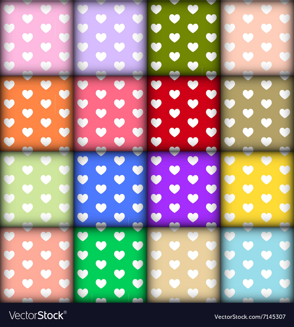 Colorful Heart Pattern