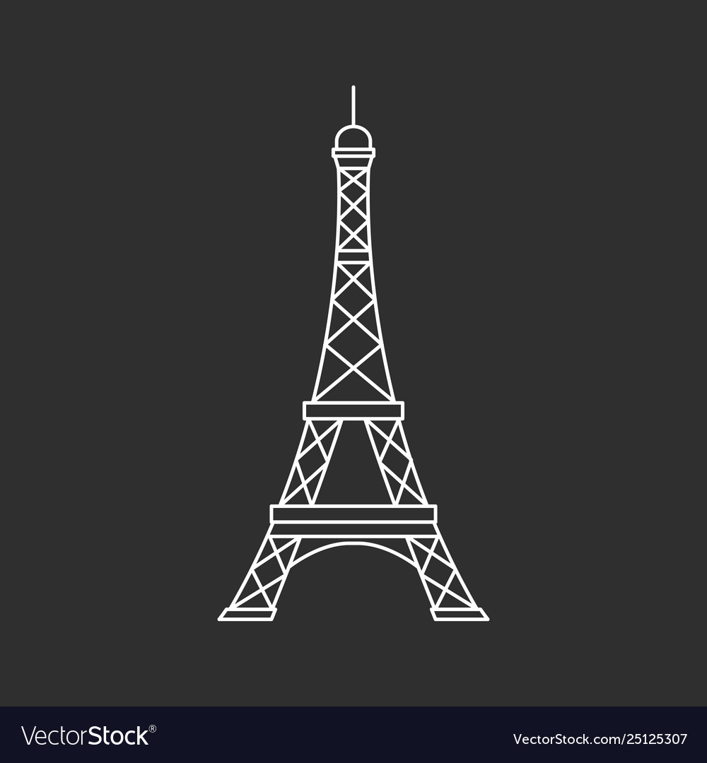 Eiffel tower vector image Eiffel tower