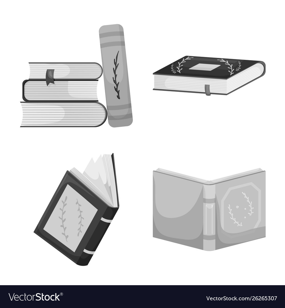 Isolated object education and source symbol vector image Isolated object education and source symbol