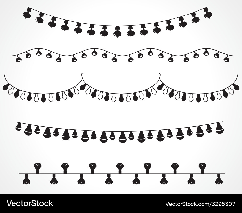 Lights Royalty Free Vector Image - VectorStock