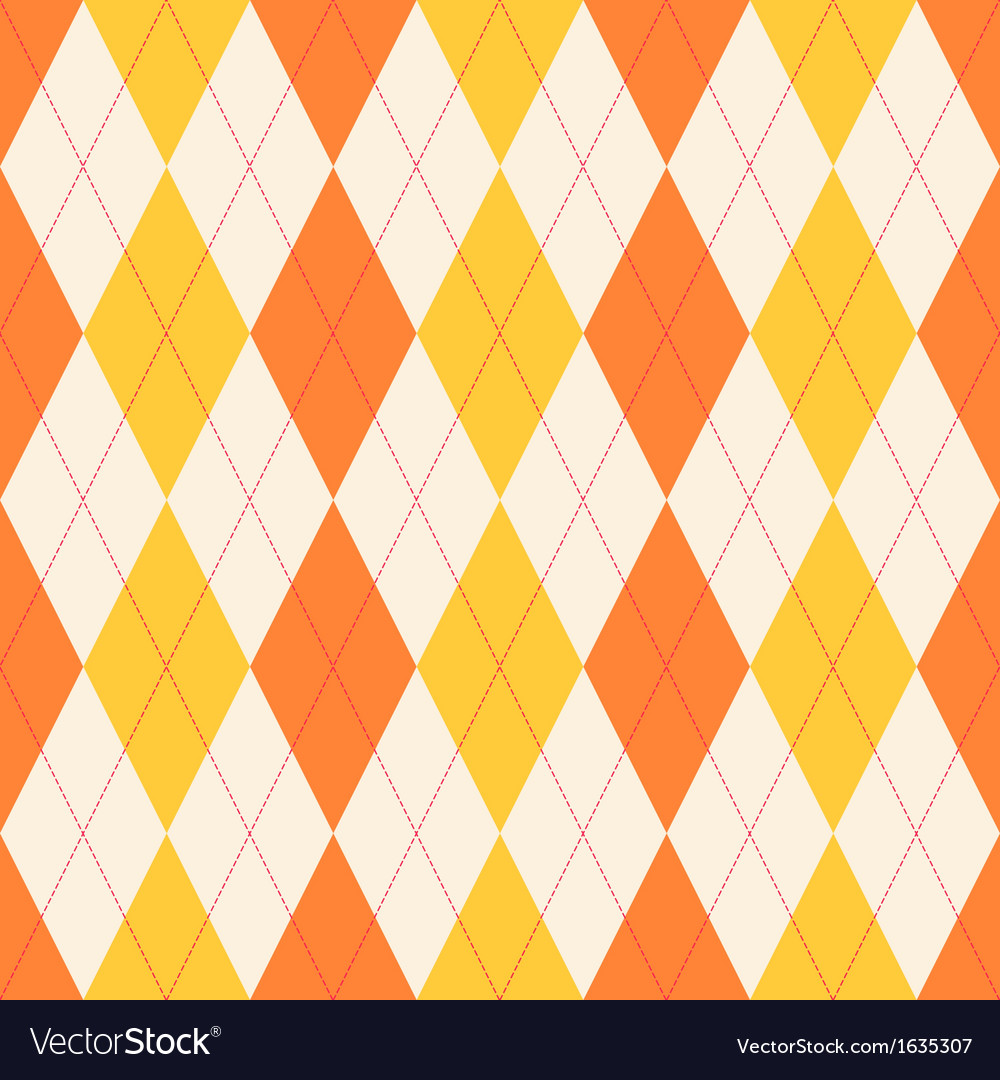 Seamless classical argyle pattern Royalty Free Vector Image