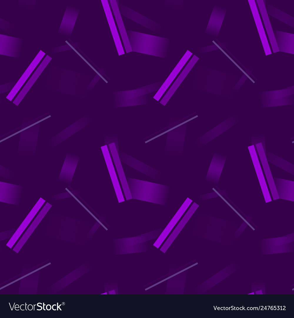 Abstract 3d lines geometric seamless pattern
