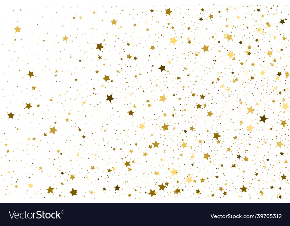 Light gold glitter confetti background golden