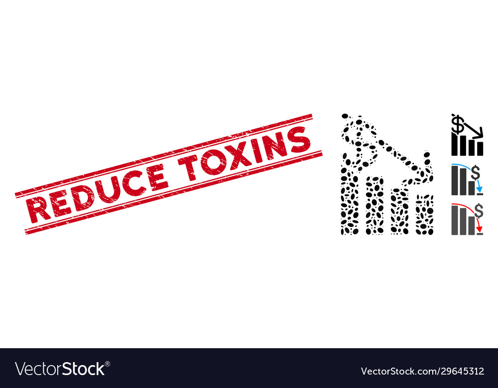 Scratched reduce toxins line seal with mosaic