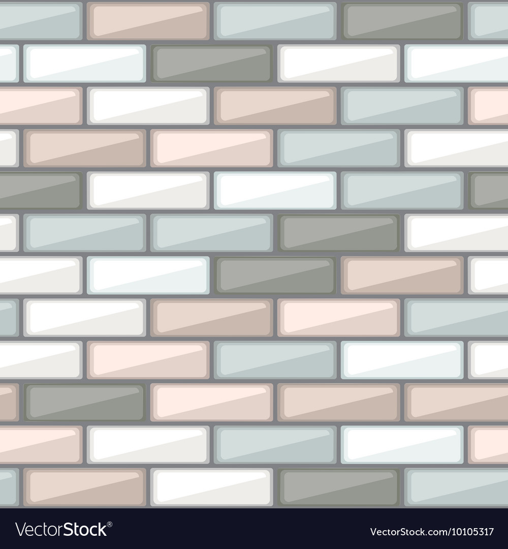 Abstract pattern with colorful brick elements