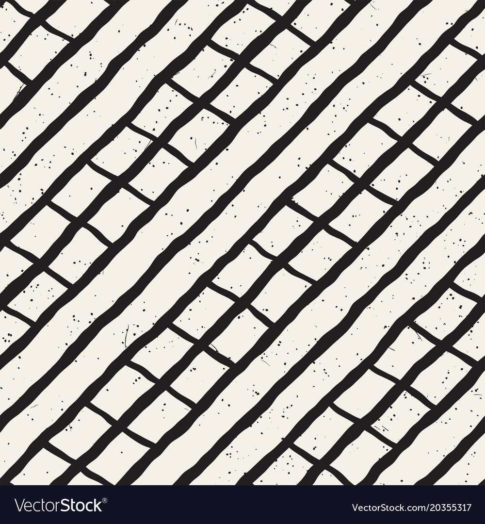 Hand drawn style seamless pattern abstract
