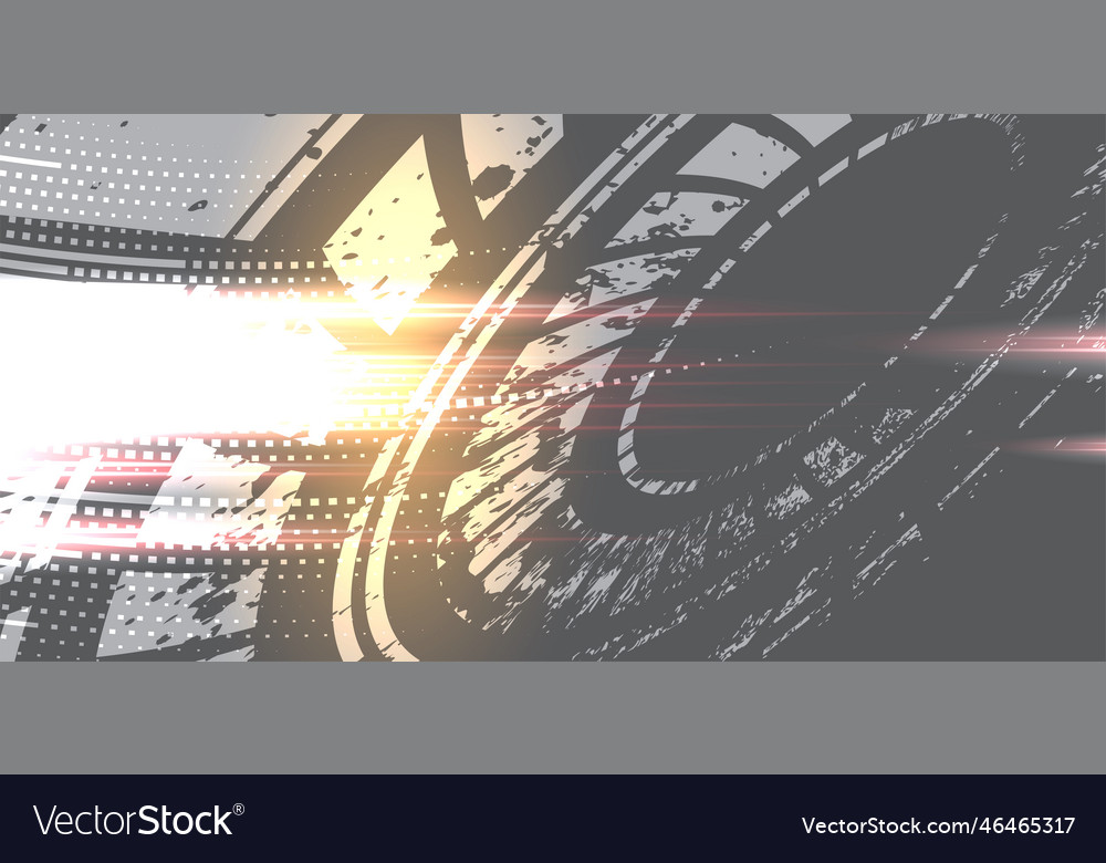 Racing square background abstraction in car track vector image Racing square background abstraction in car track