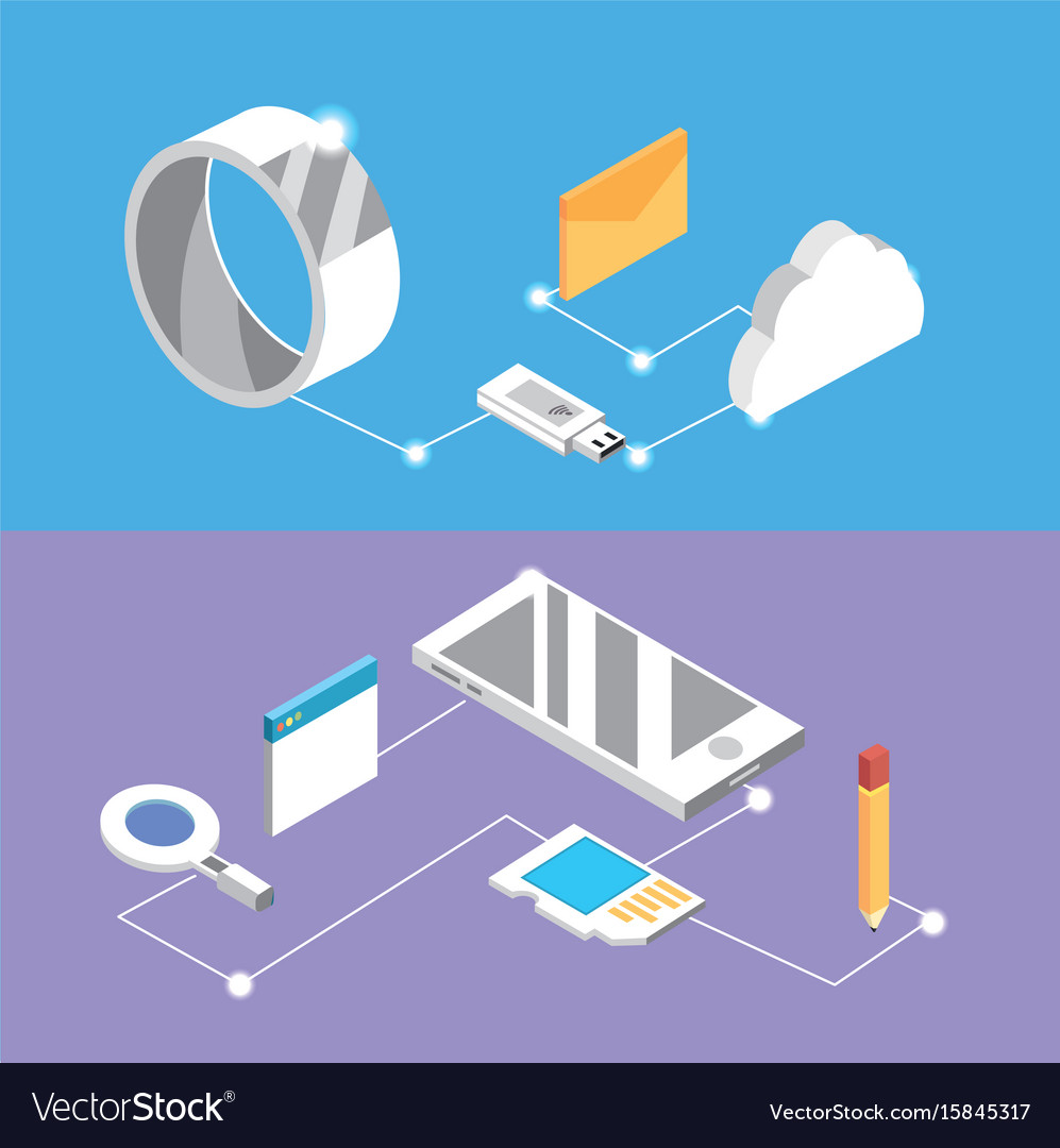 Set technologies with data services connection