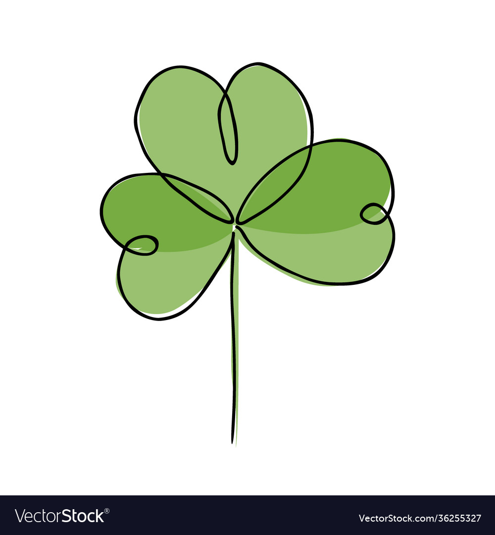 Irish symbol st patrick Royalty Free Vector Image