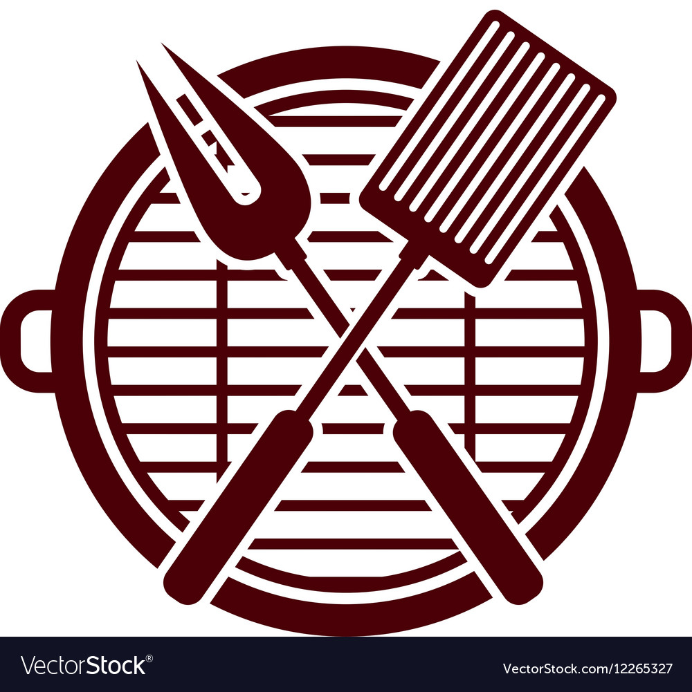 Download Isolated grill and tools design Royalty Free Vector Image