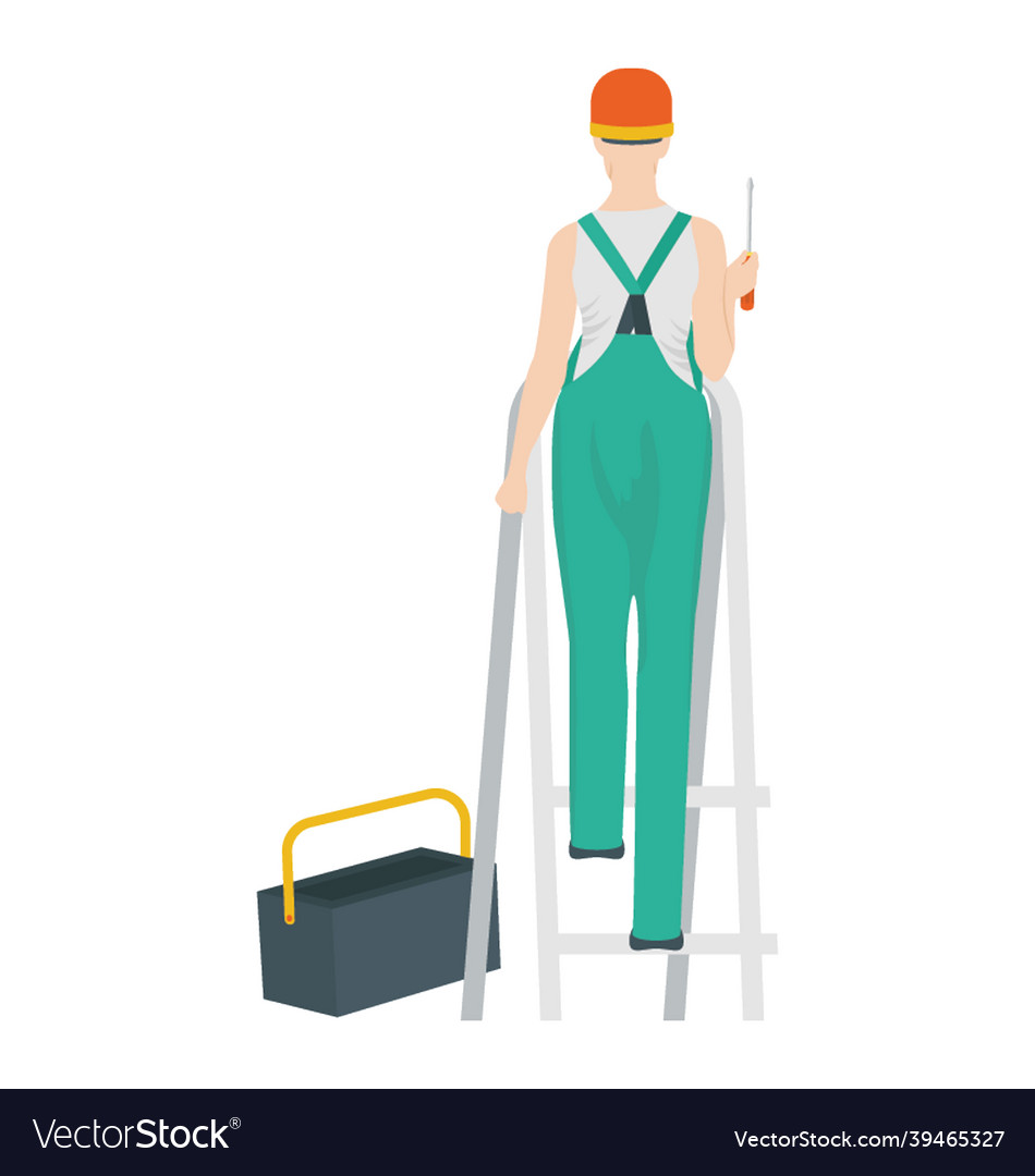 Line man Royalty Free Vector Image - VectorStock