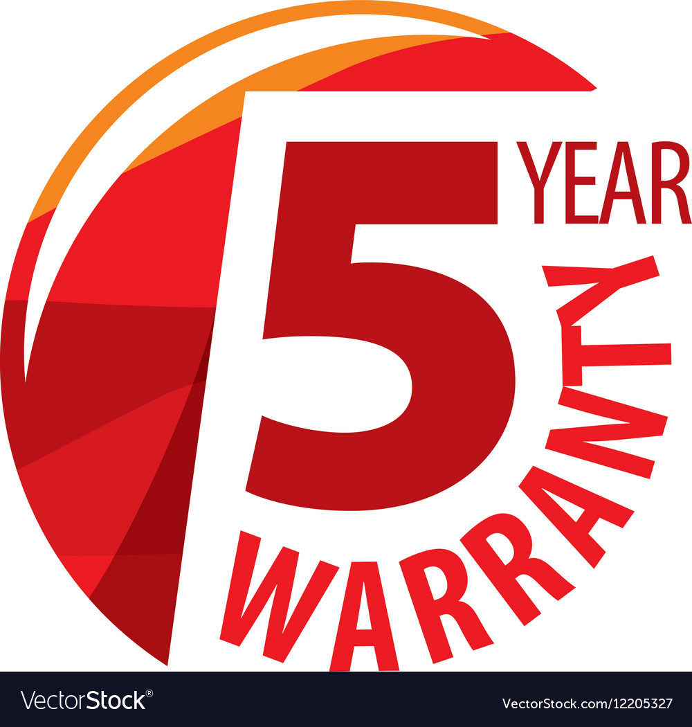 Logo 5 years warranty