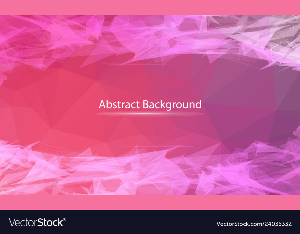 Abstract red polygonal surface background low vector image Abstract red polygonal surface background low